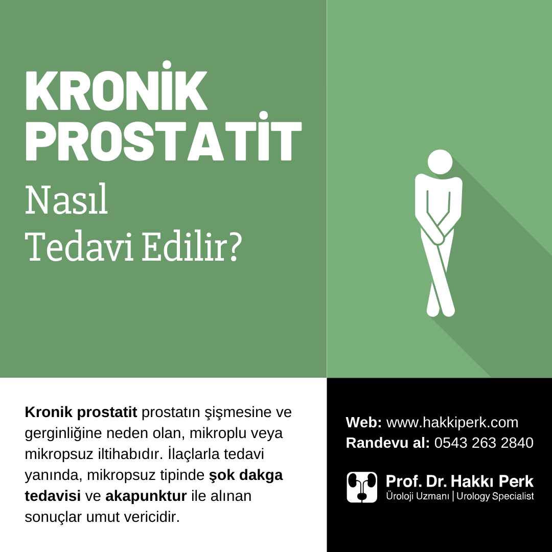 Kronik Prostatit, Prostat iltihabı